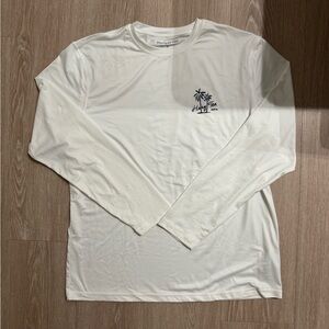 Hang Ten Surf & Co. Dri-Fit White Long Sleeve Shirt